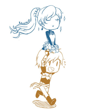 RWBY: White Knight Sketch